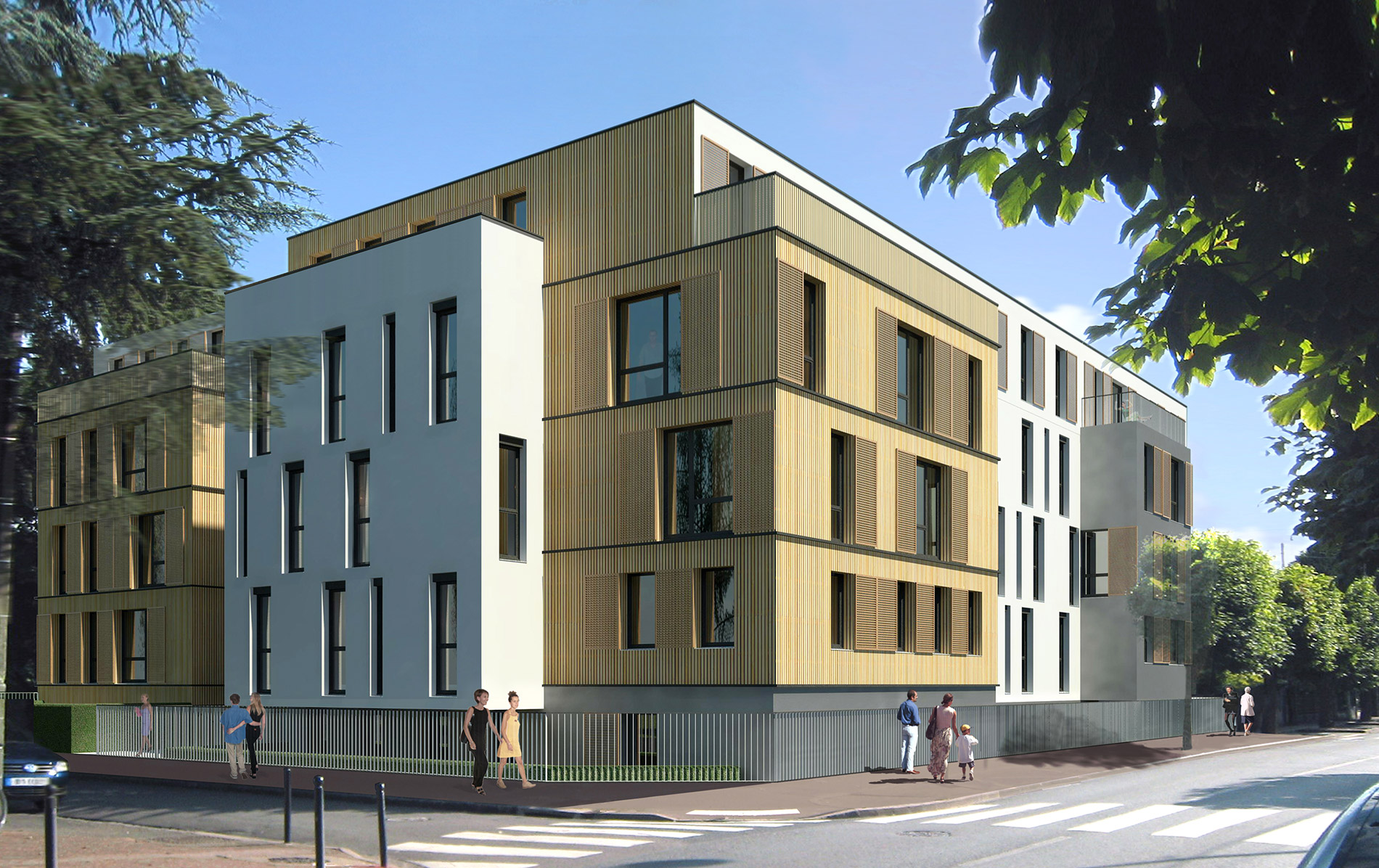 Construction de 33 logements locatifs sociaux Tanguy Croizier Architecte